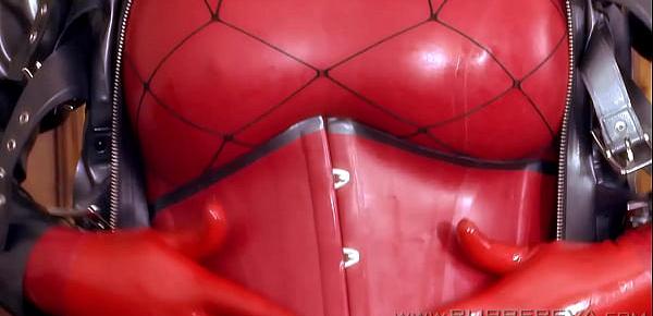  RubberEva My Rubber Bondage Slut Part 4